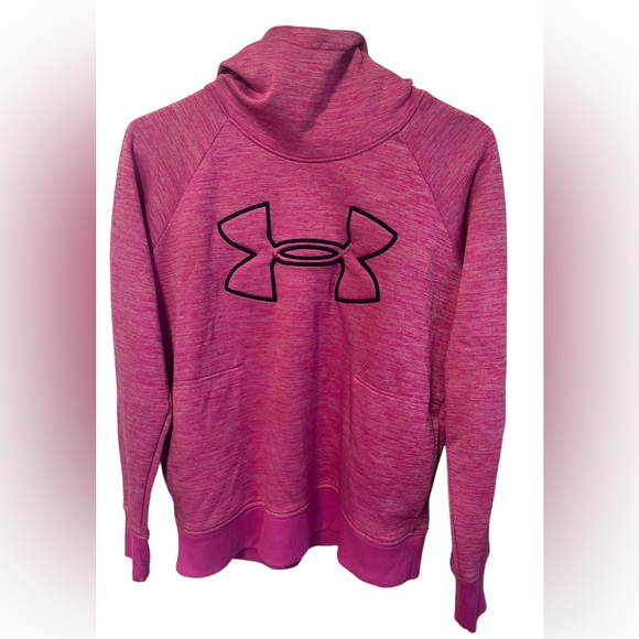 Under Armour Women’s Cold Gear Big Logo Hoodie Sweatshirt size M - Picture 9 of 9
